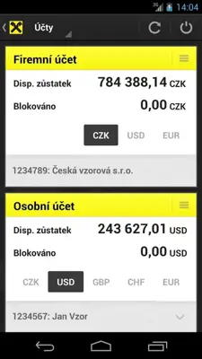 eKonto android App screenshot 6